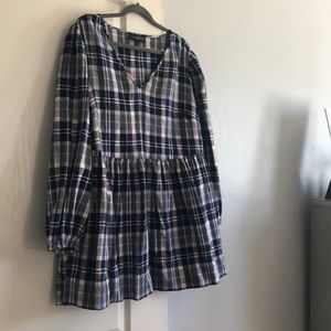 Plaid doll dress